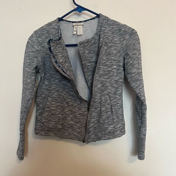 Gray Zip-Up Jacket - Picture 1 of 3